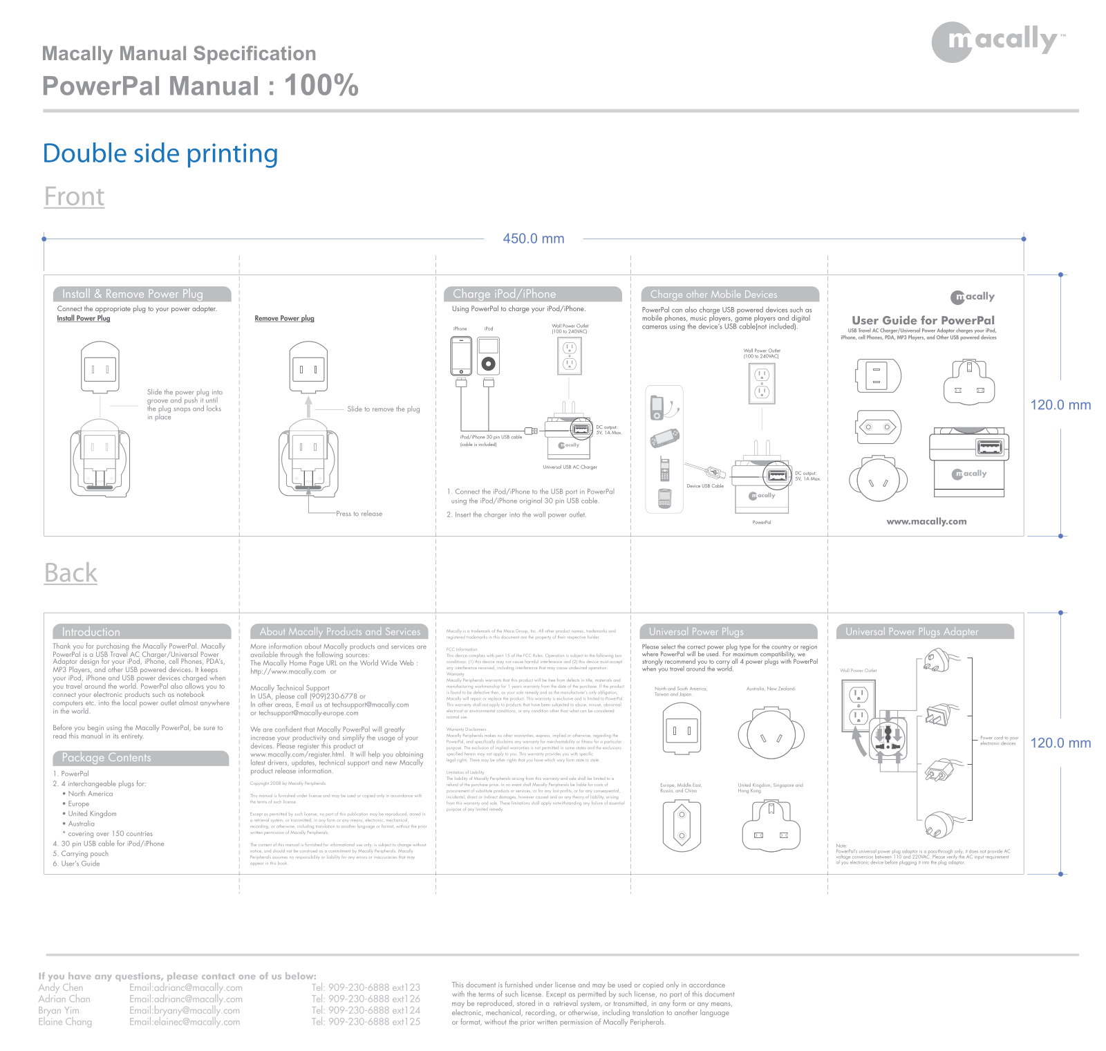 Macally Powerpal User Manual