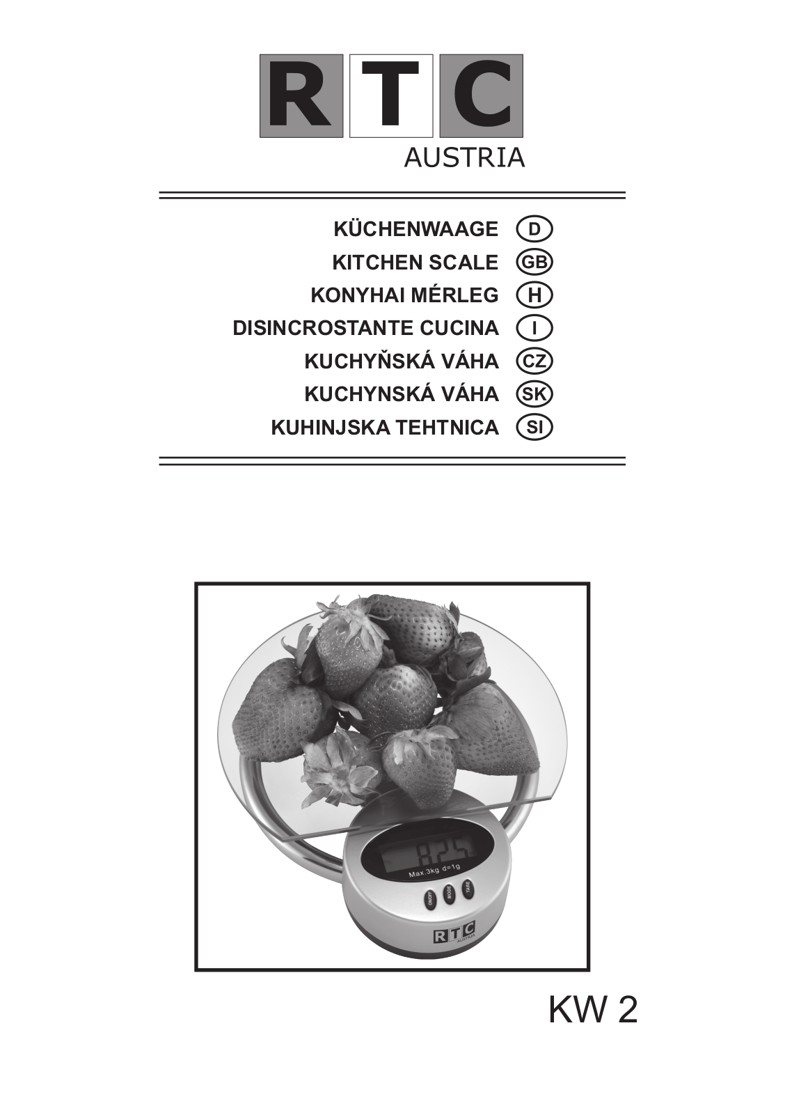 RTC KW 2 Operating Manual