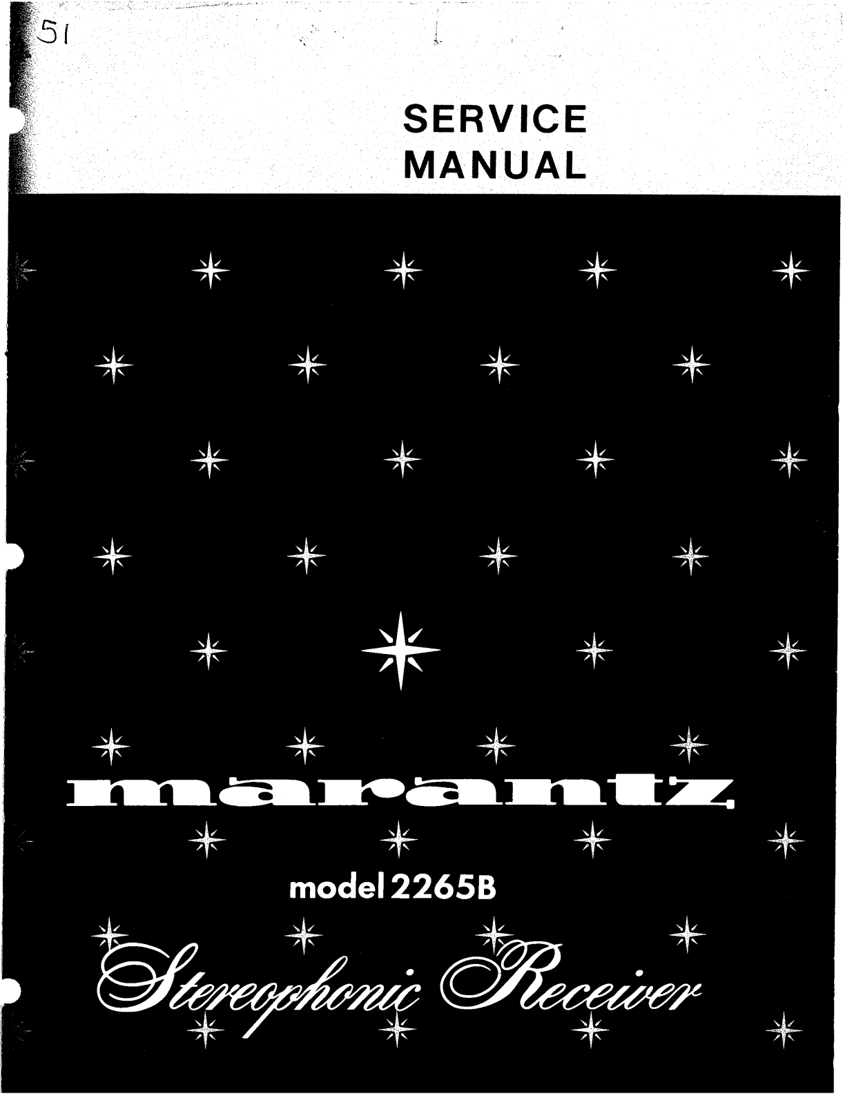 Marantz 2265-B Service Manual