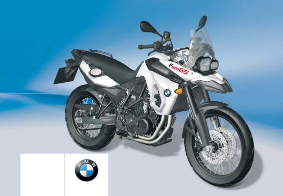 BMW F 800 GS 2009 Owner's Manual