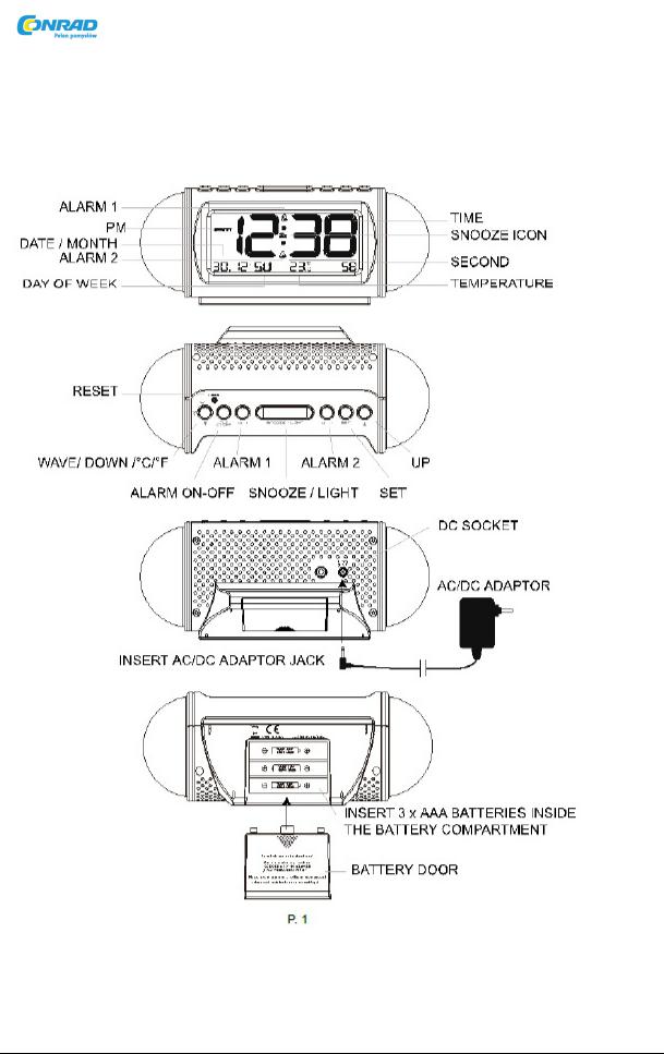 Techno Line WT 499 Instruction Manual