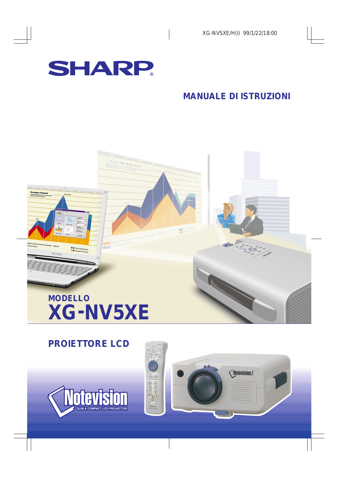 Sharp XG-NV5XE User Manual