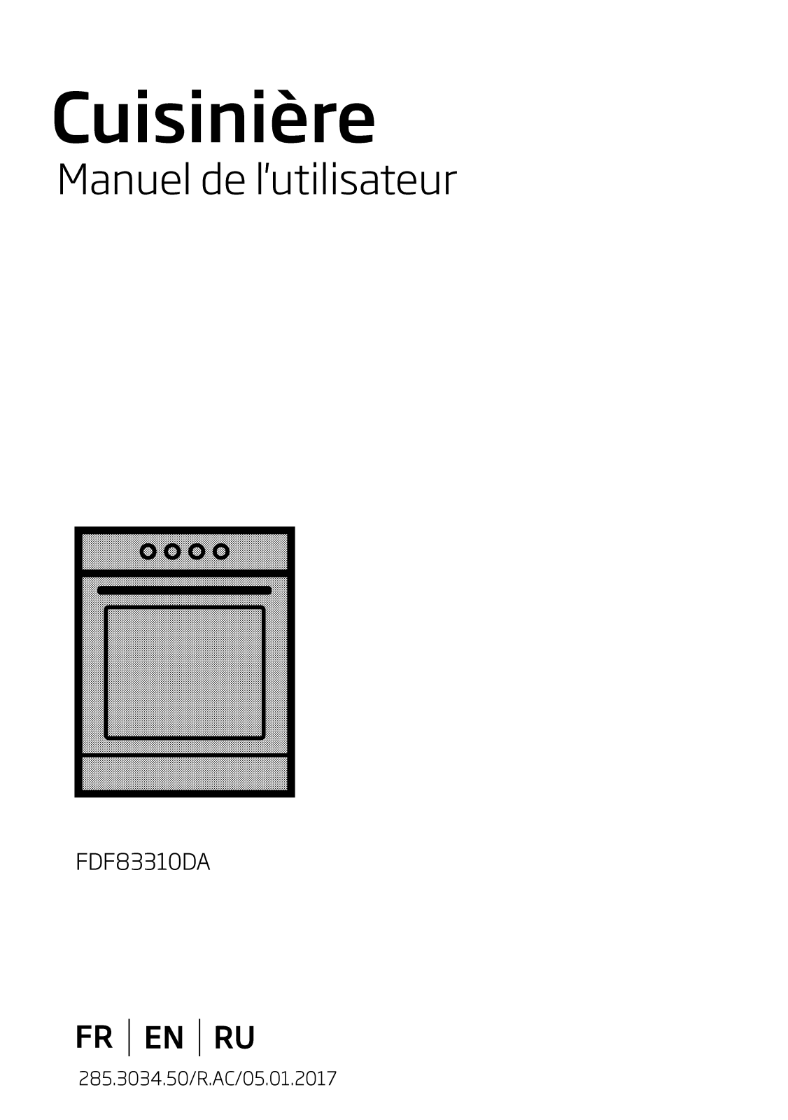 Beko FDF83310DA User manual