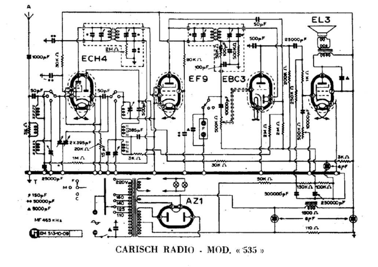 Carisch 535 schematic