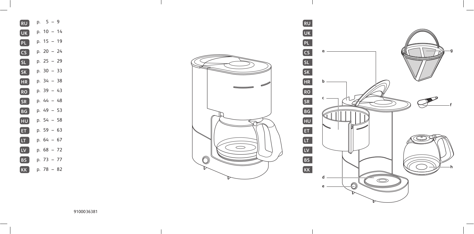 Tefal CM3218 User Manual