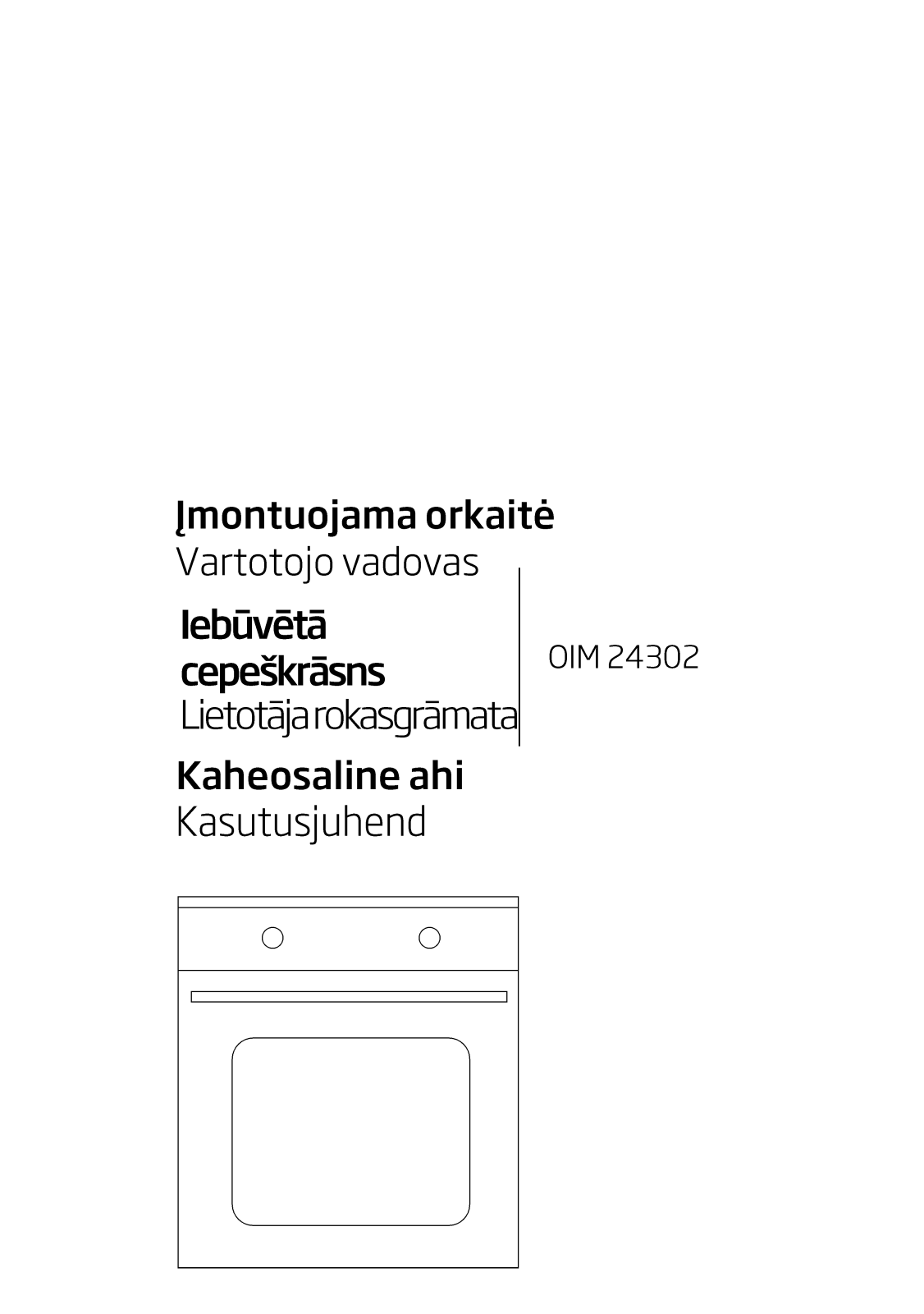 Beko OIM24302 User manual