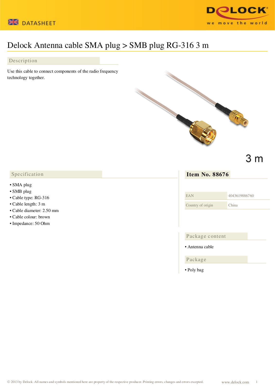 DeLOCK 88676 User Manual