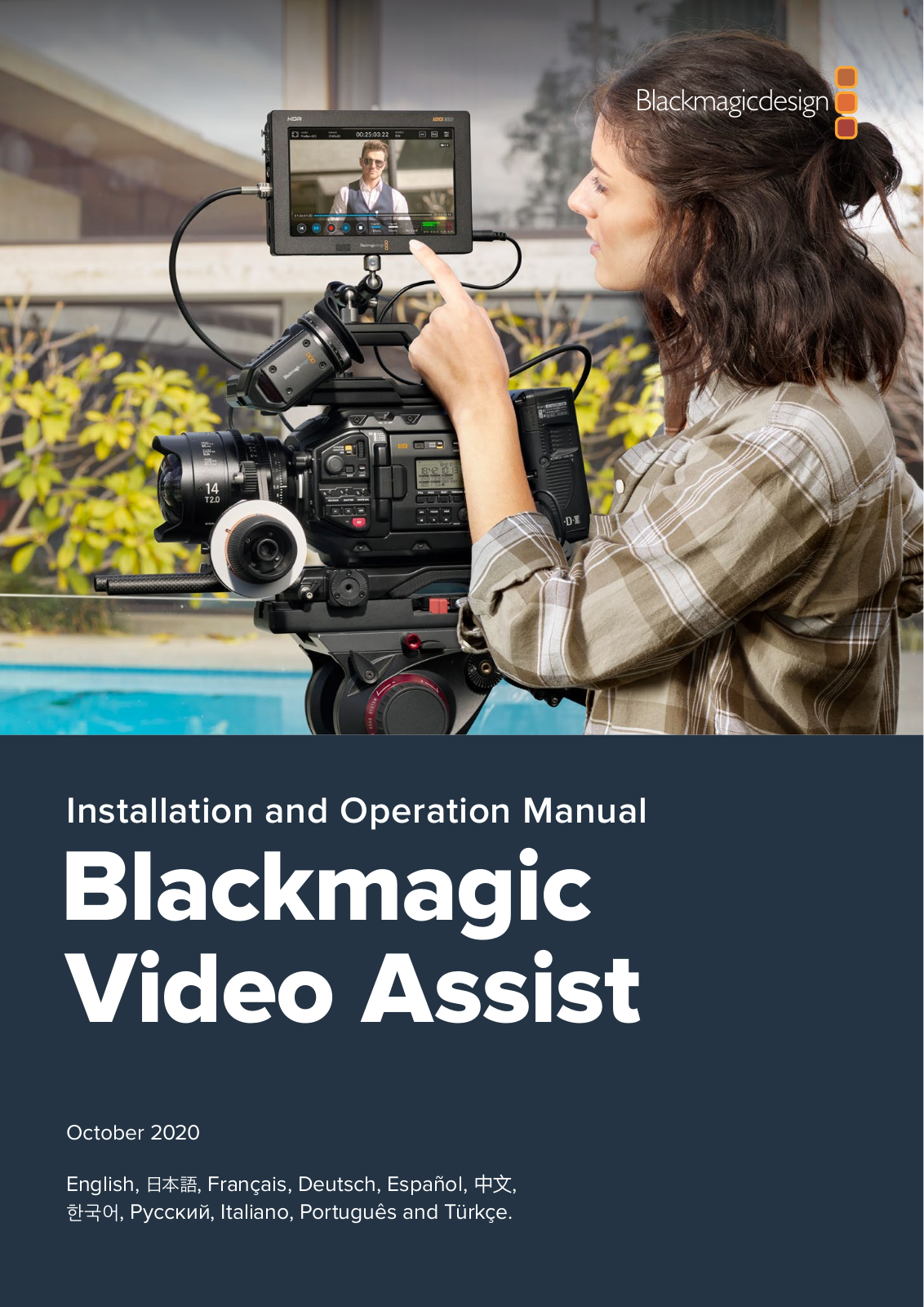 Blackmagic Design Video Assist Installation and Operation Manual