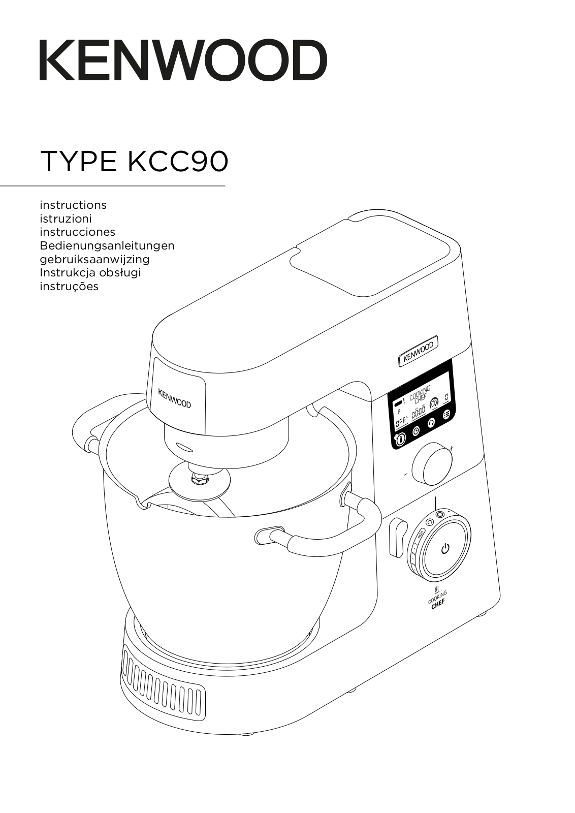 Kenwood KCC90 User Manual