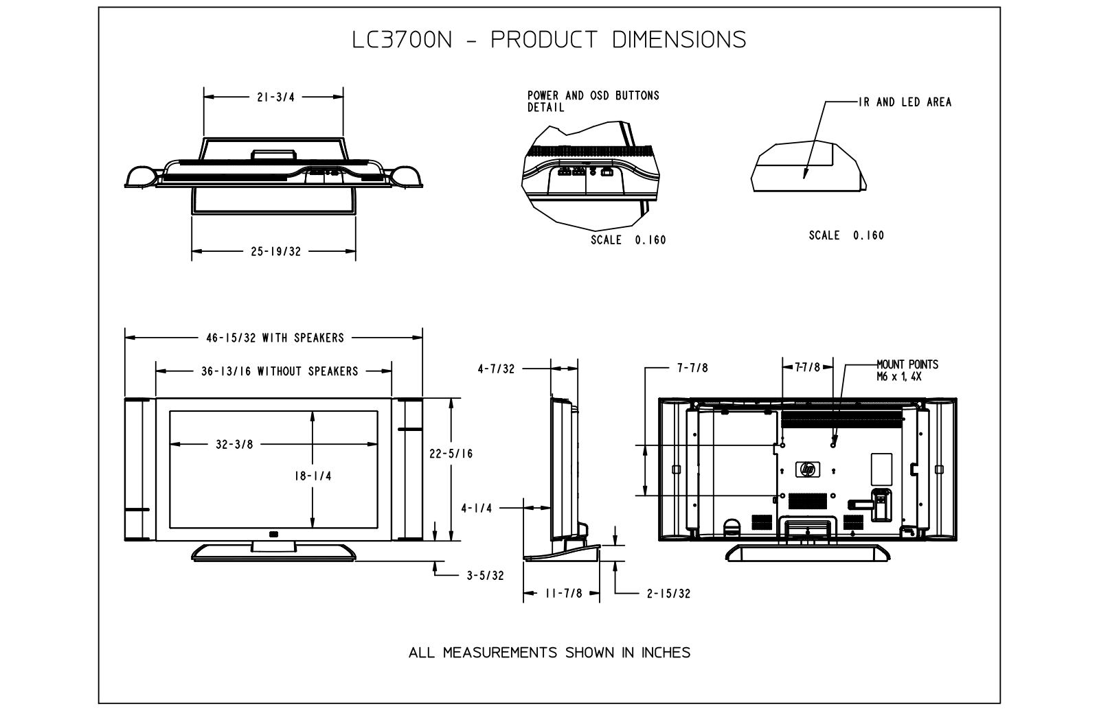 HP Compaq Presario SR5421F Product Dimensions