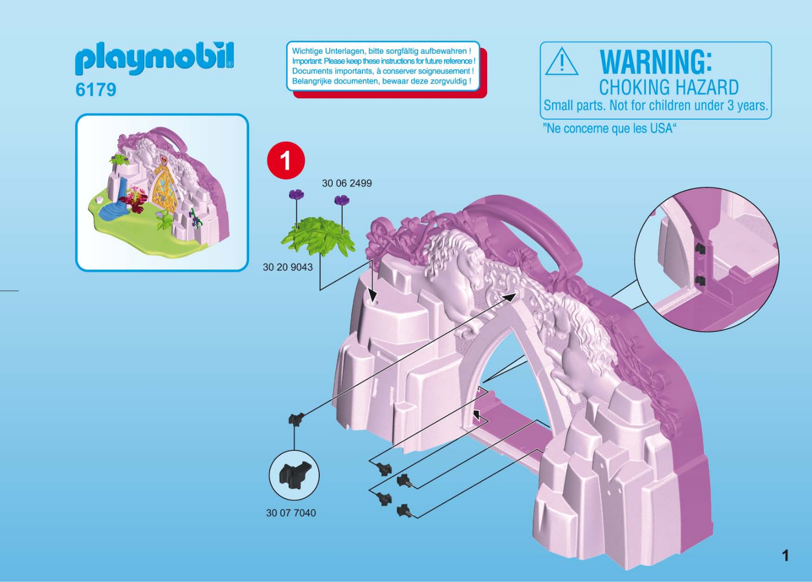 playmobil 6179 Instructions