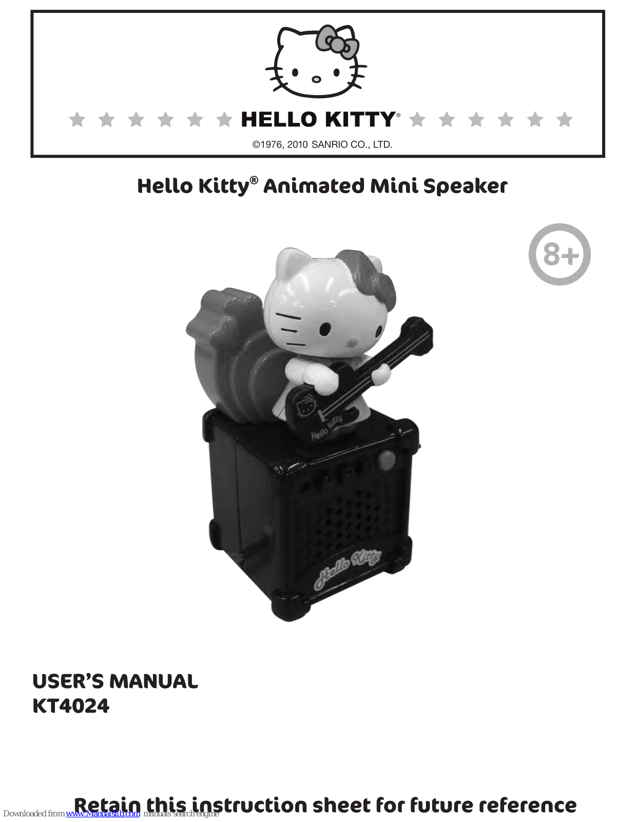 Hello Kitty KT4024 User Manual