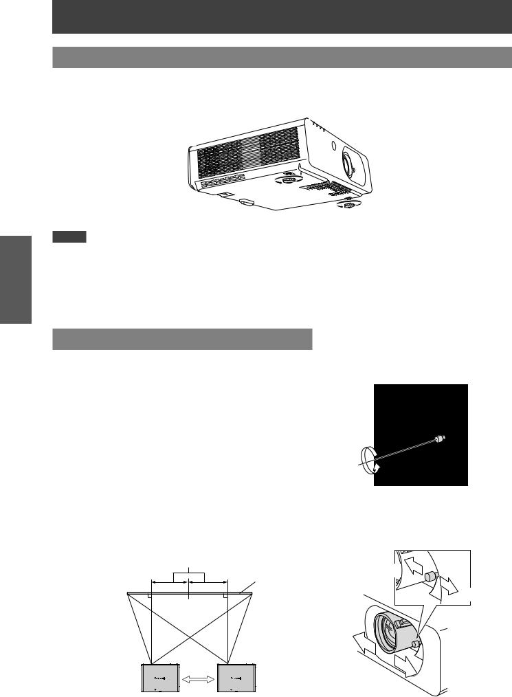 Panasonic PT-FX400E Operating Instruction