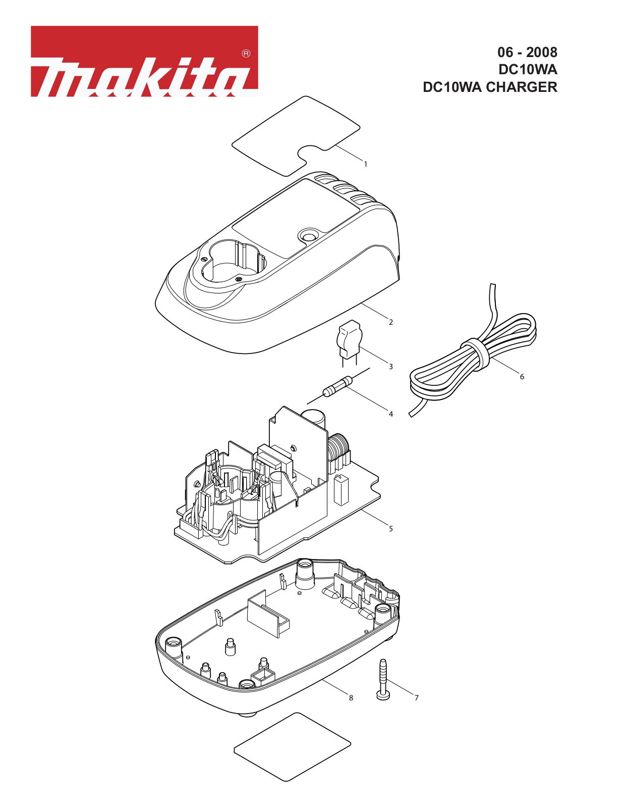 Makita DC10WA User Manual