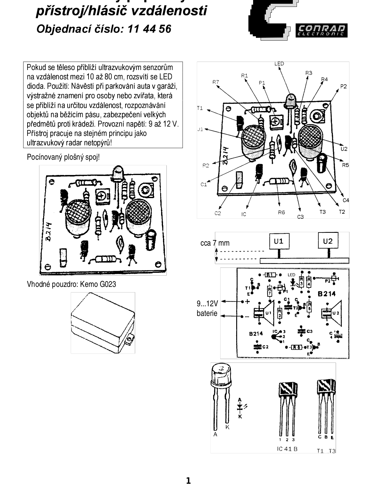 Kemo B214 User guide