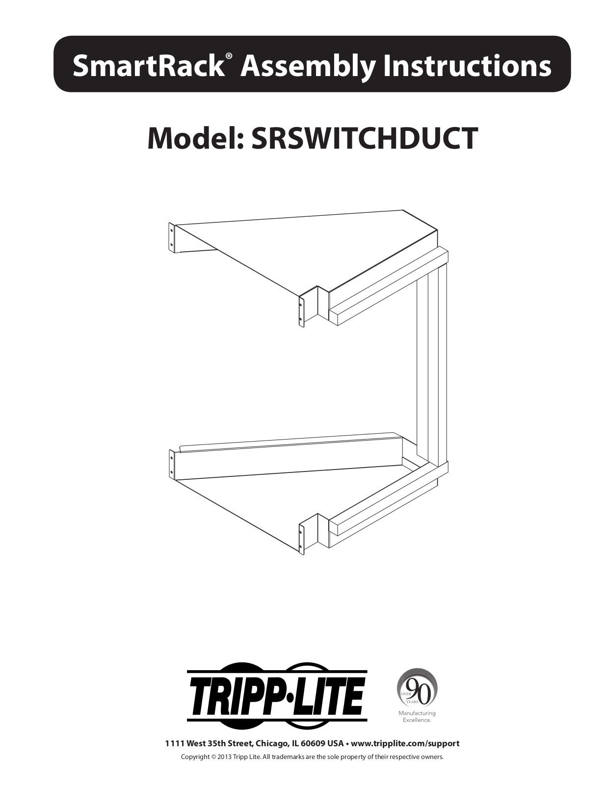 Tripp Lite SRSWITCHDUCT Users Guide - ManualMachine.com