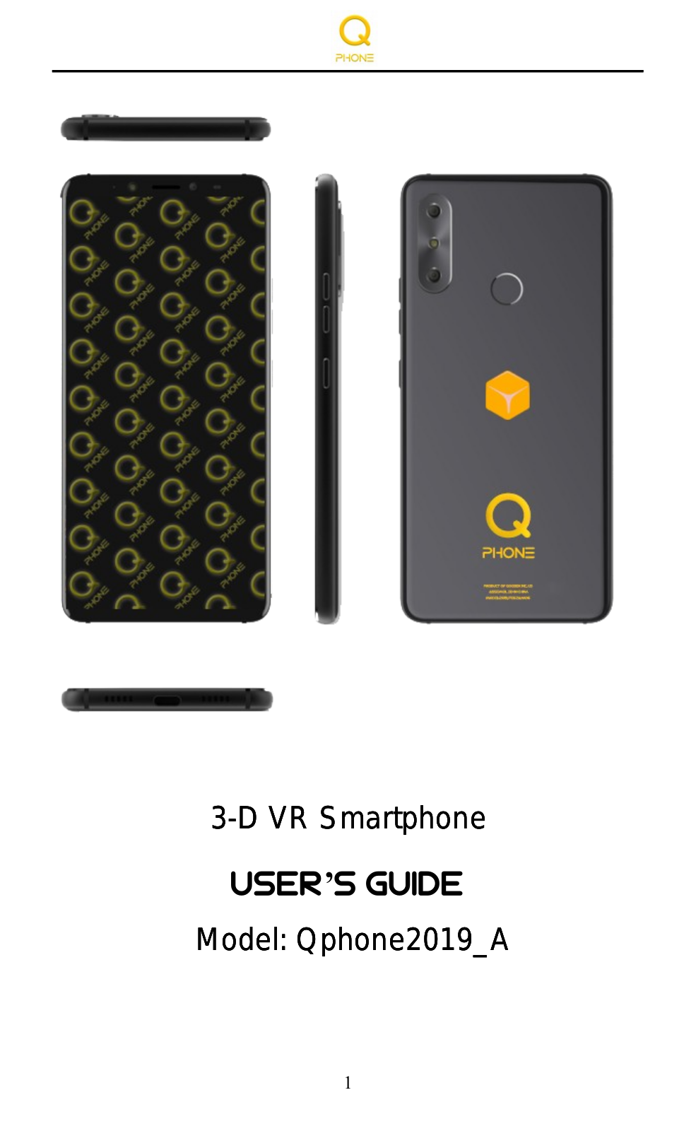 Qoobex QPHONE2019A User Manual