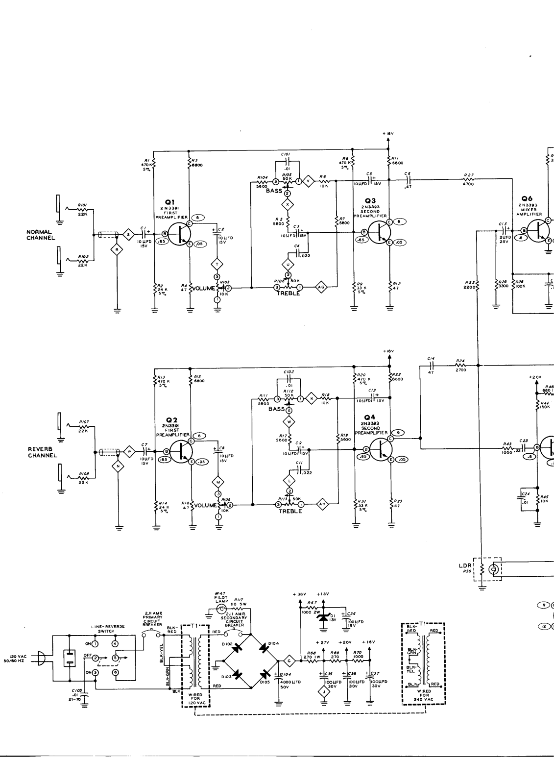 Heathkit ta 16 schematic