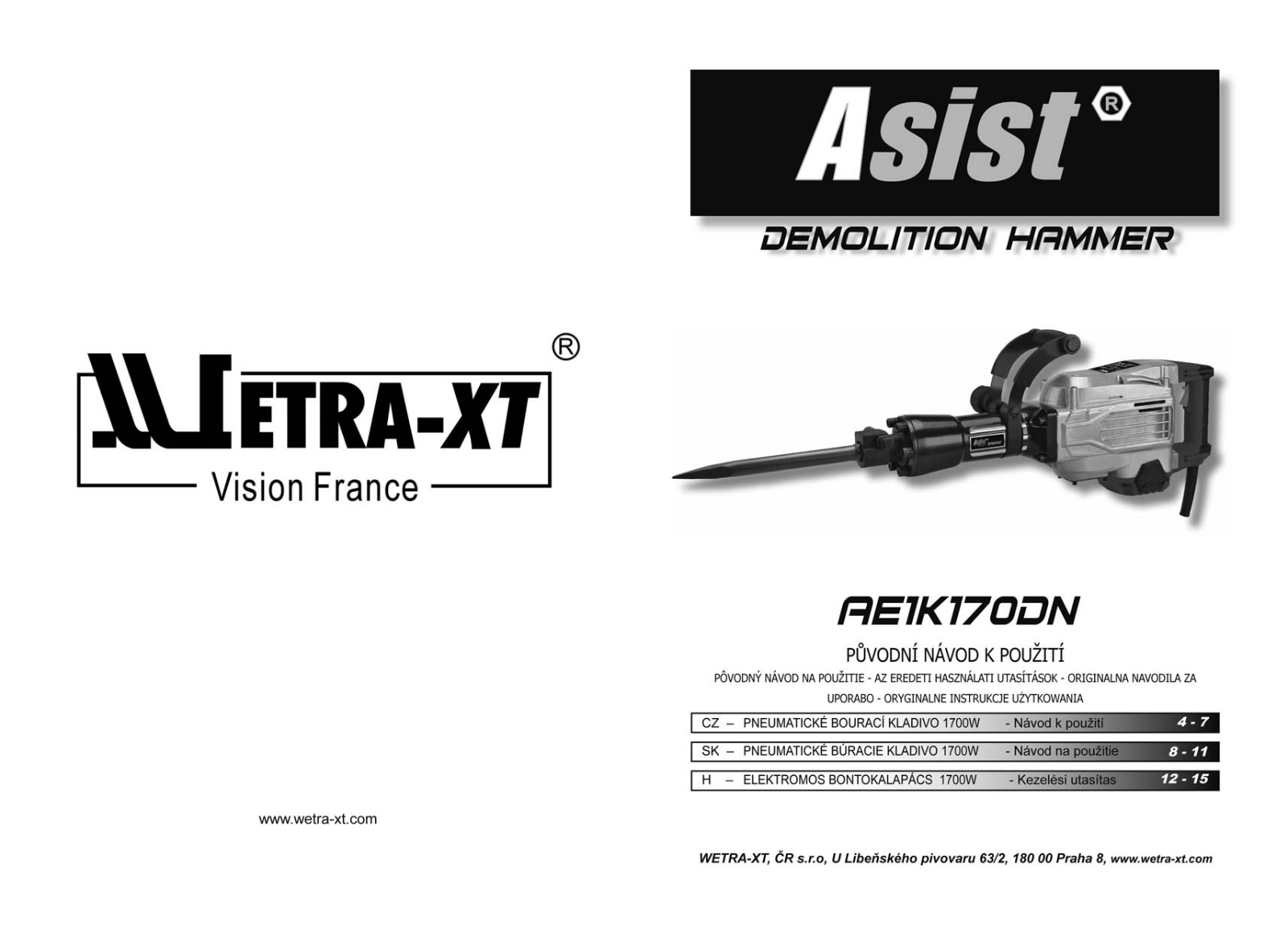 Asist AE1K170DN User Manual