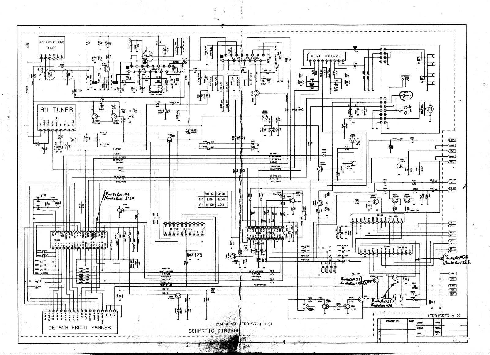 Prolodgy KX3000R Schematics