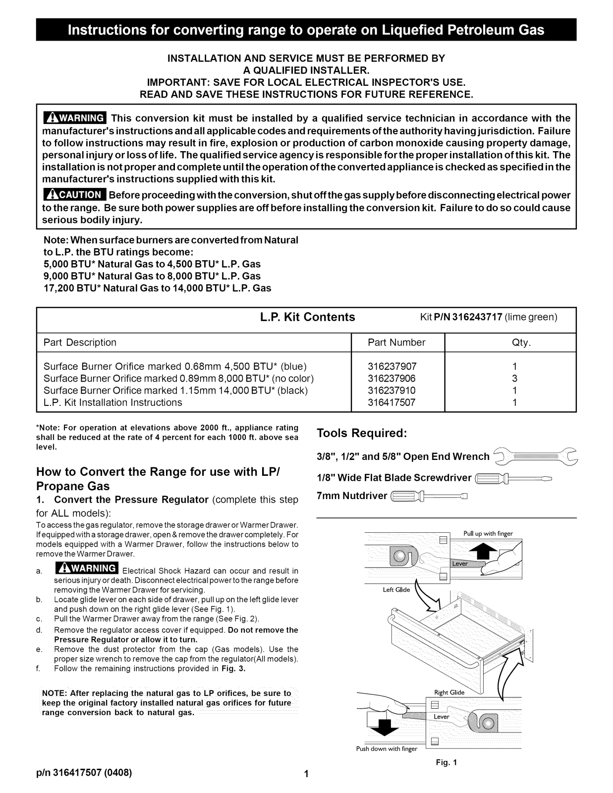 Kenmore Elite 79079379406, 79079379405, 79079379400, 79079374405, 79079373406 Installation Guide - ManualMachine.com