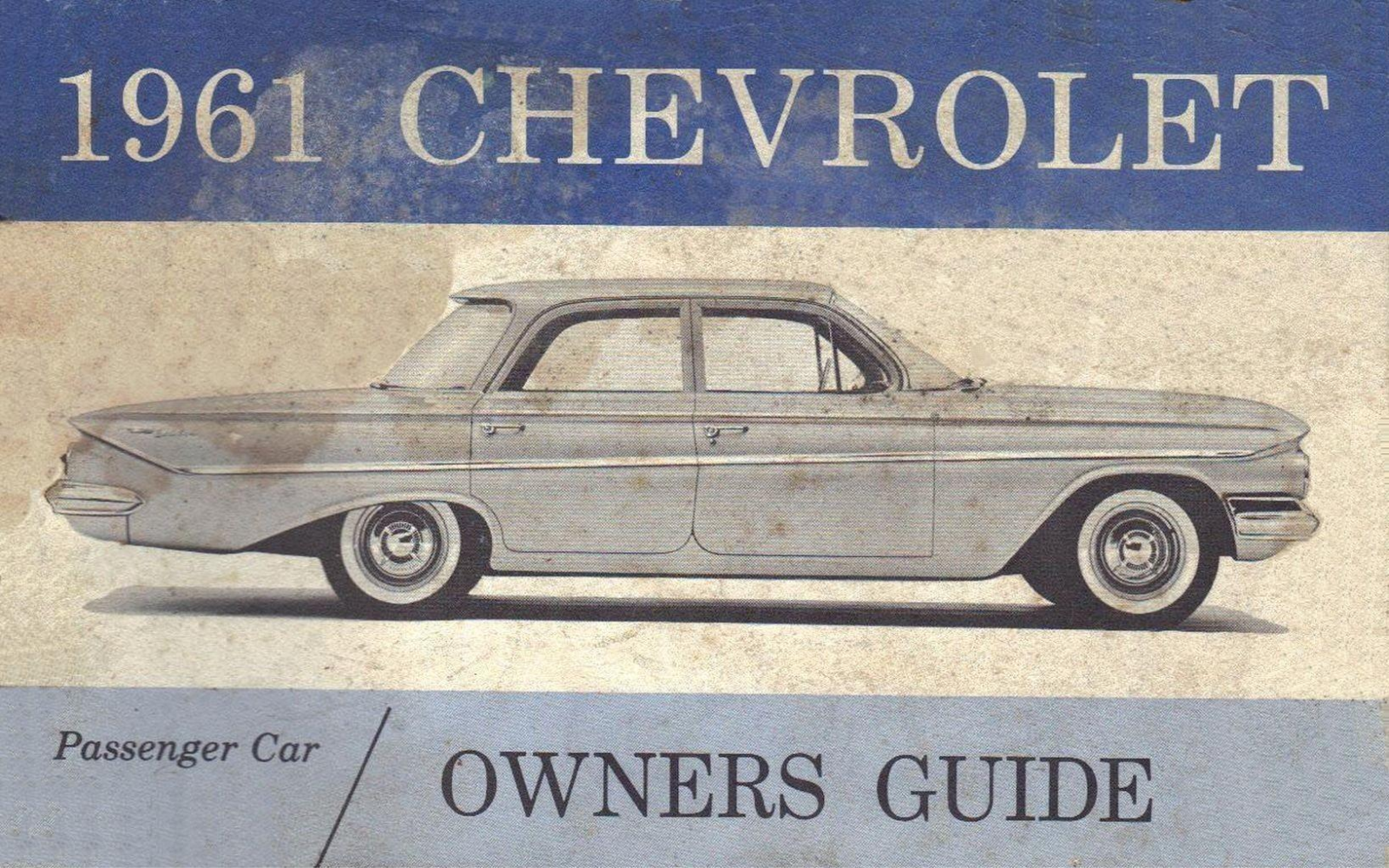 Chevrolet 1961 Operating Instructions