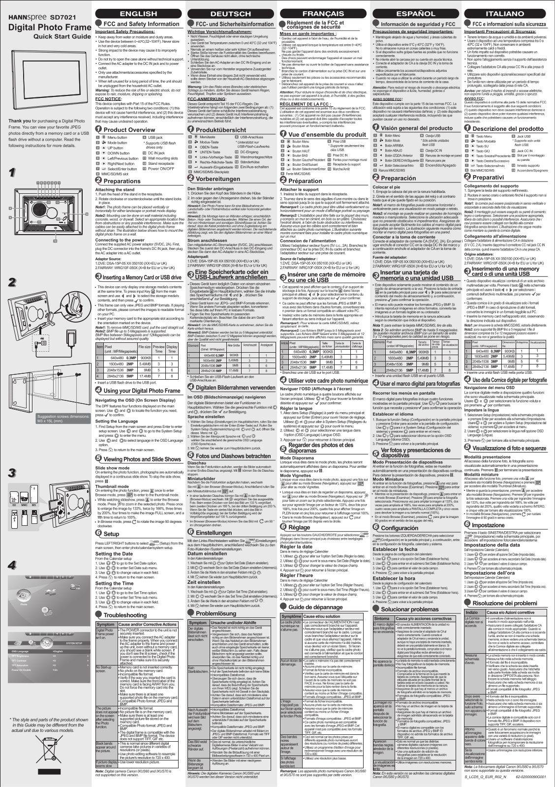 Hannspree SD7021 User guide