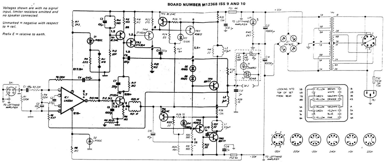 Quad 405 Schematic