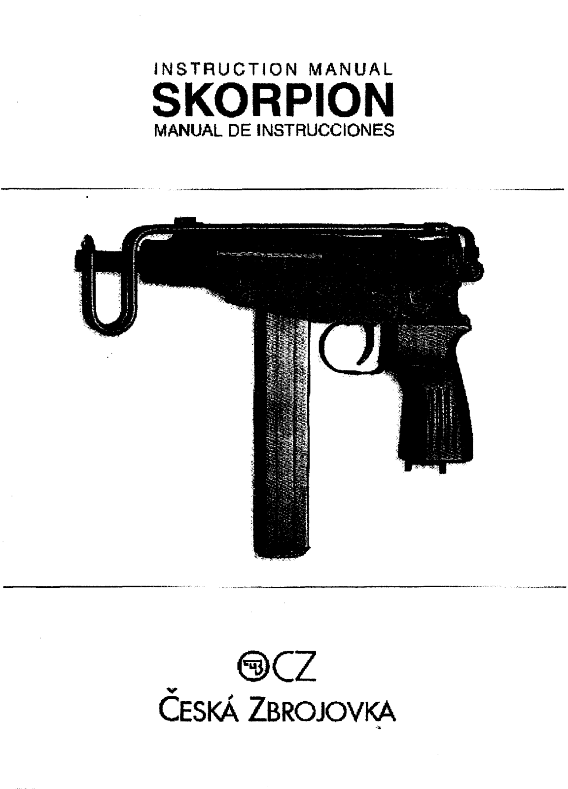 FIREARMS czskorpion User Guide - ManualMachine.com