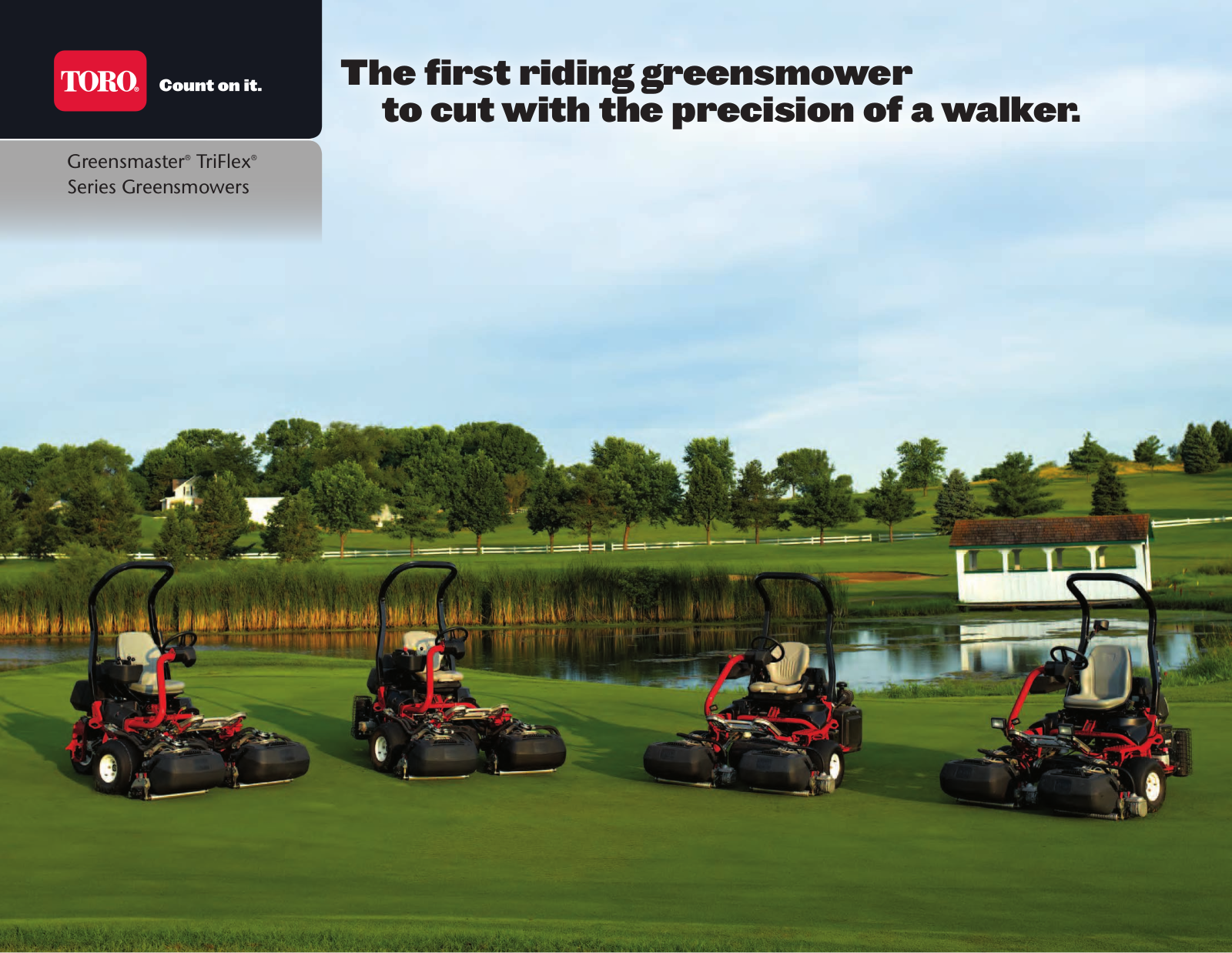 Toro Greensmaster TriFlex Hybrid 3320, Greensmaster TriFlex Hybrid 3420, Greensmaster TriFlex 3300, Greensmaster TriFlex 3400 Brochure