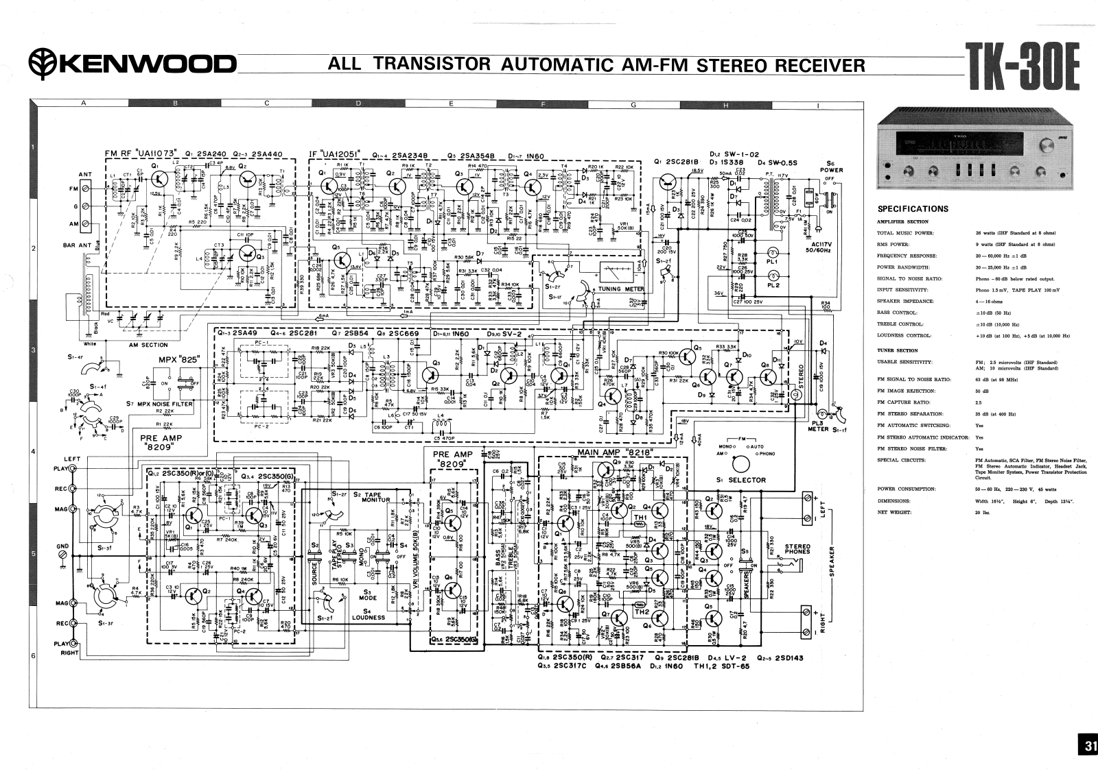 Kenwood TK30E Schematic 1 - ManualMachine.com