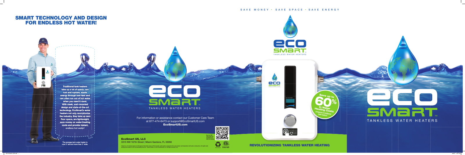 Ecosmart Tankless Water Heater INSTRUCTIONS Manual