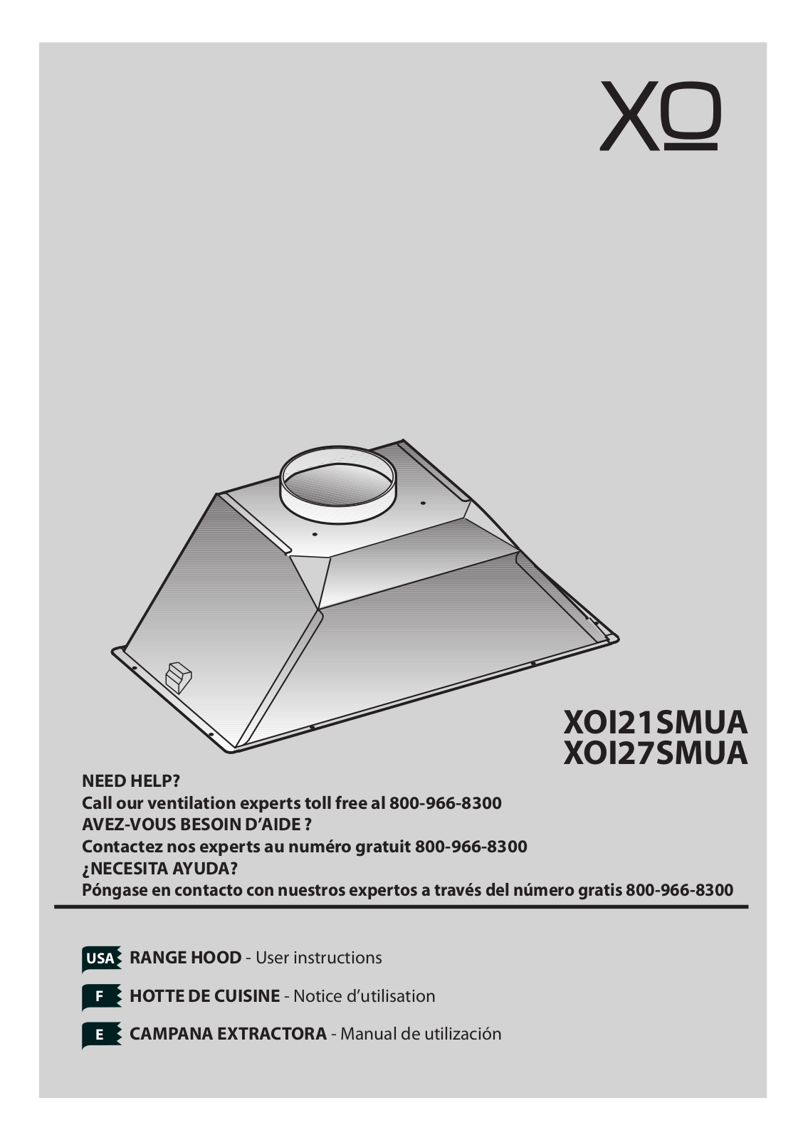 XO XOI27SMUA User Manual