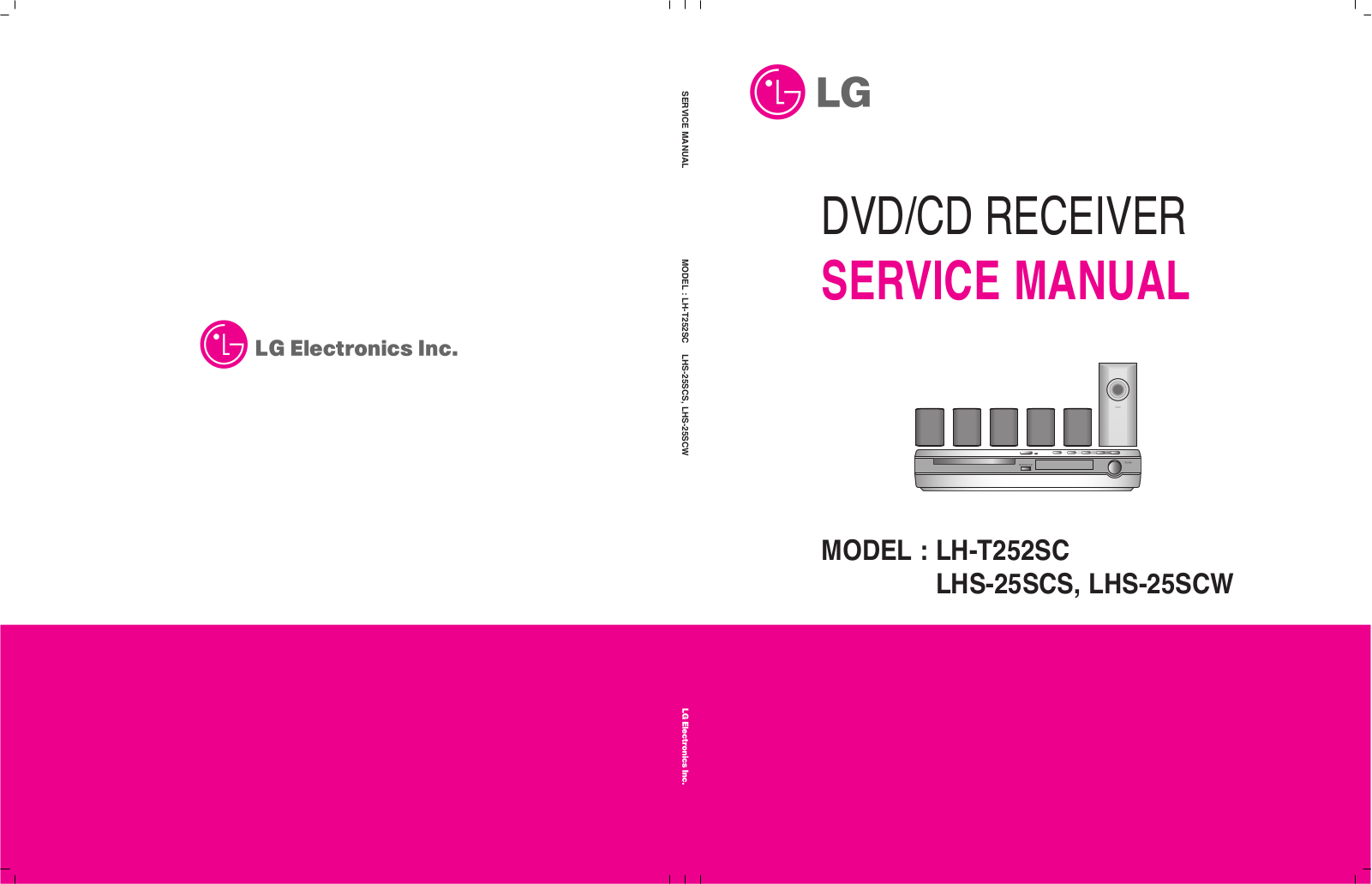 LG TH-252SC Schematic