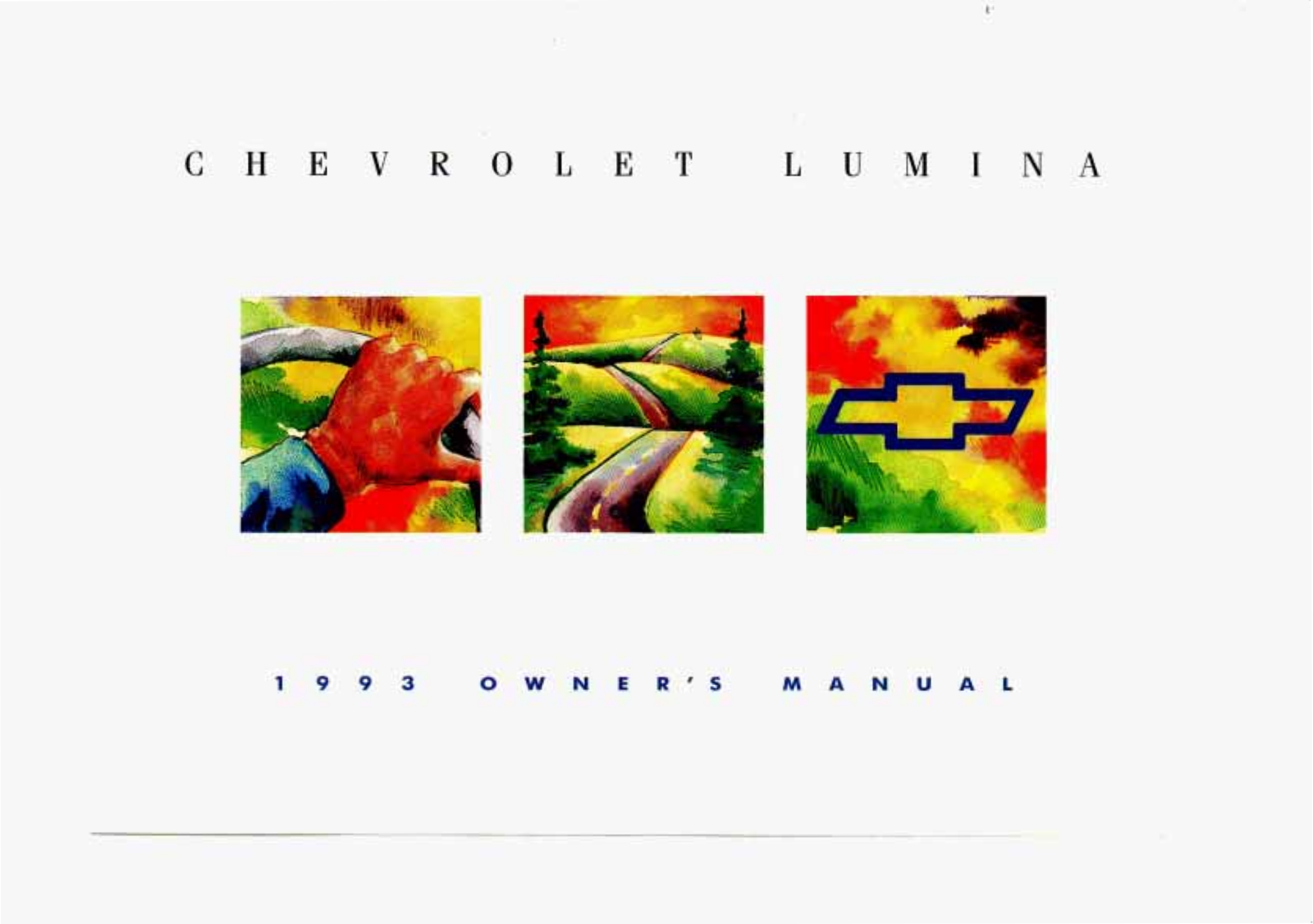 Chevrolet LUMINA 1993 User Manual