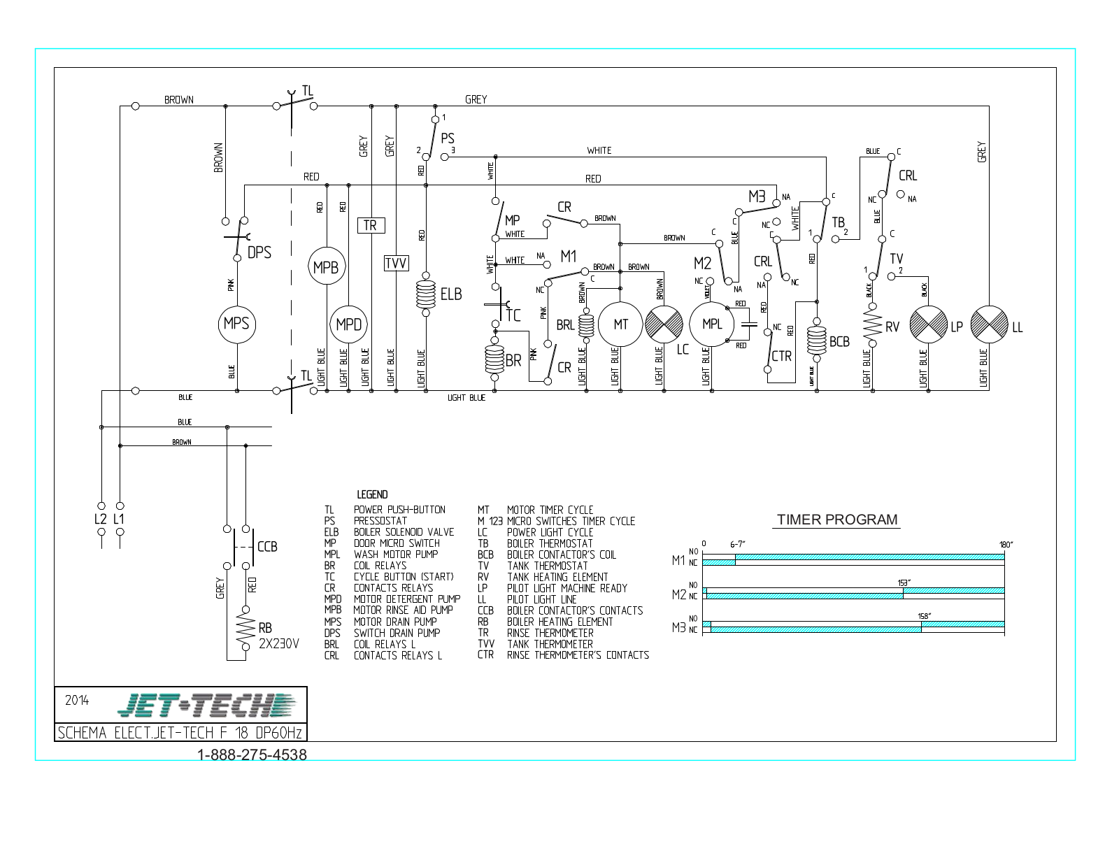 Jet-Tech F18DP Electrical