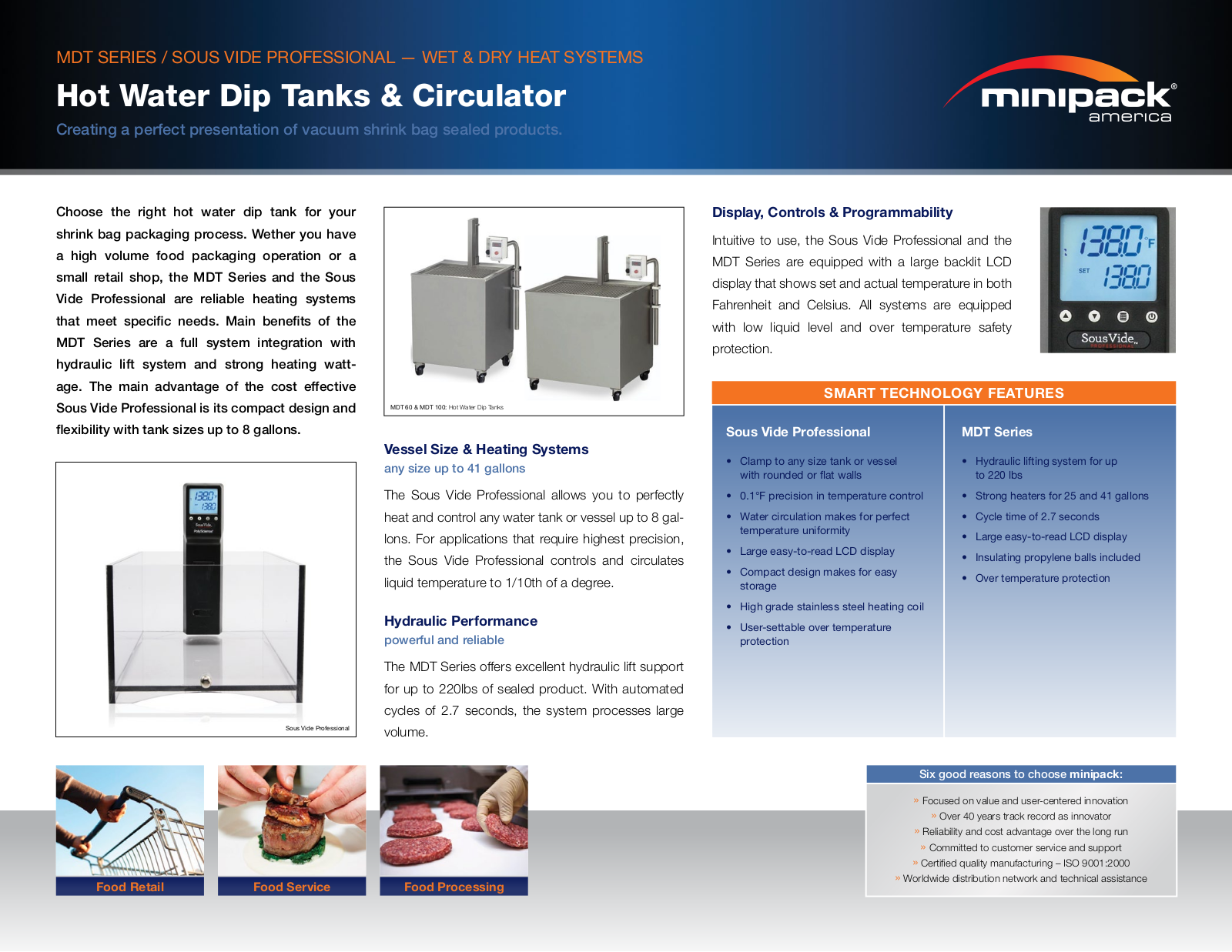 minipack Sous Vide Professional User Manual