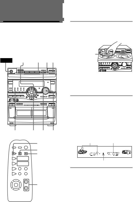 Sony MHC-RX70 User Manual