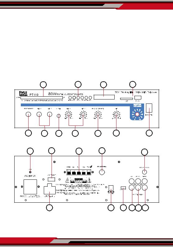 Pyle PT110 User Manual