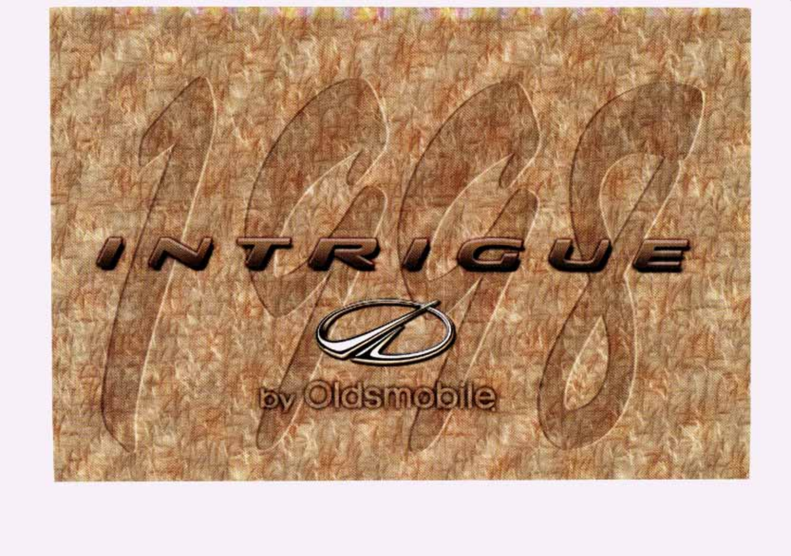 Oldsmobile INTRIGUE 1998 Owner Manual