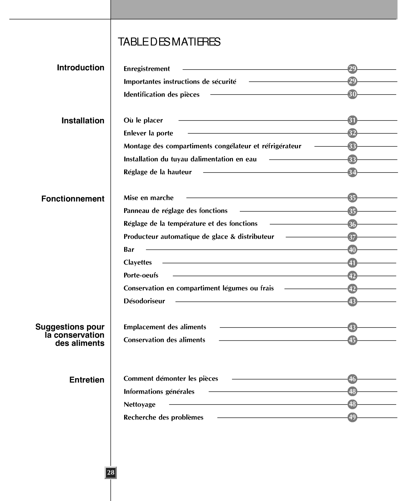 LG GR-267EHF, GR-267EJF User Manual