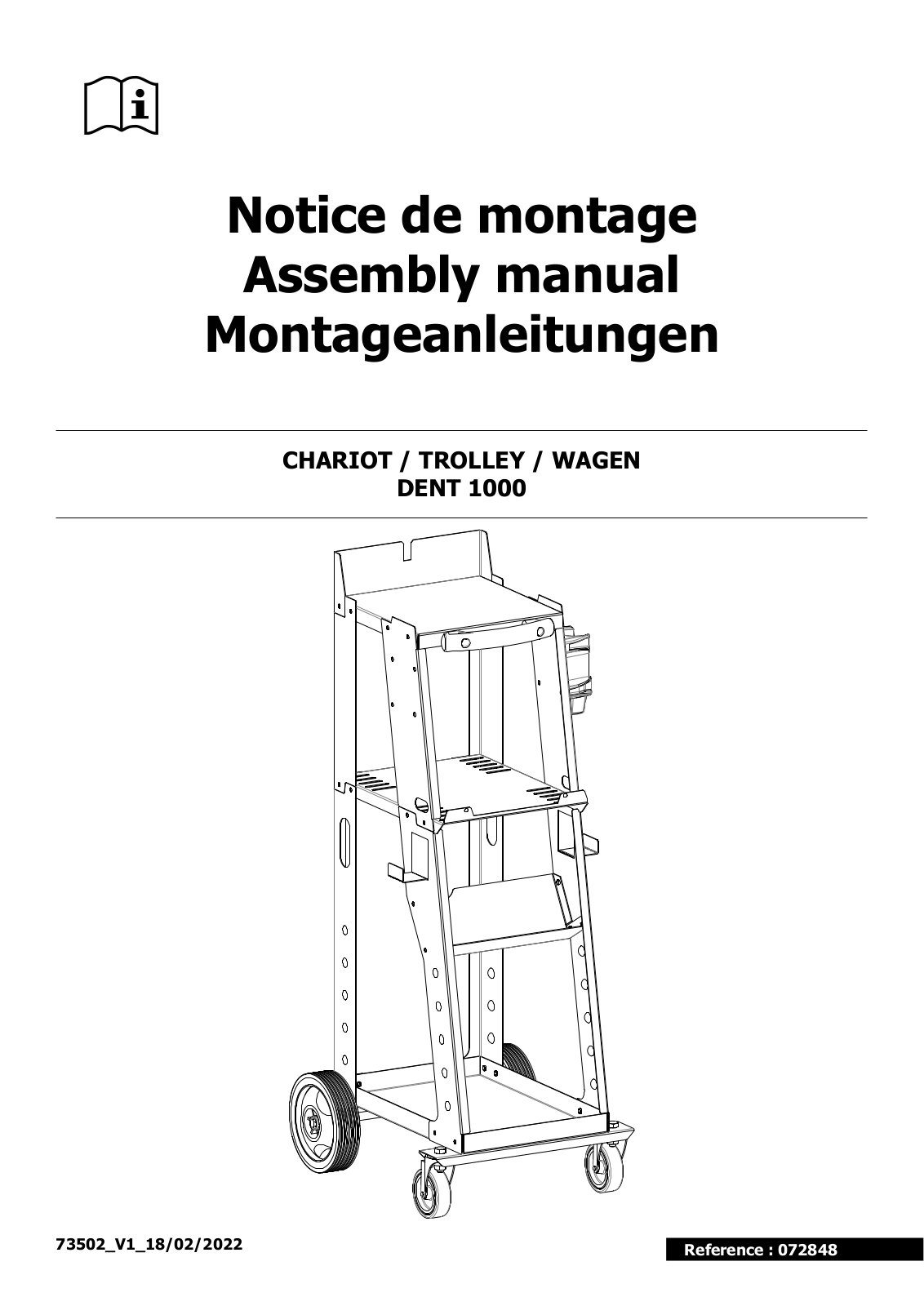 GYS TROLLEY DENT 1000 User guide - ManualMachine.com
