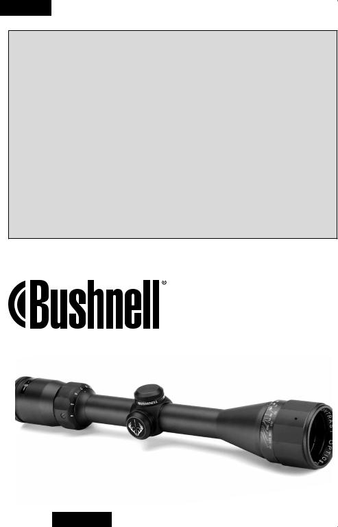 Bushnell 98-0603-06-05 User Manual 2