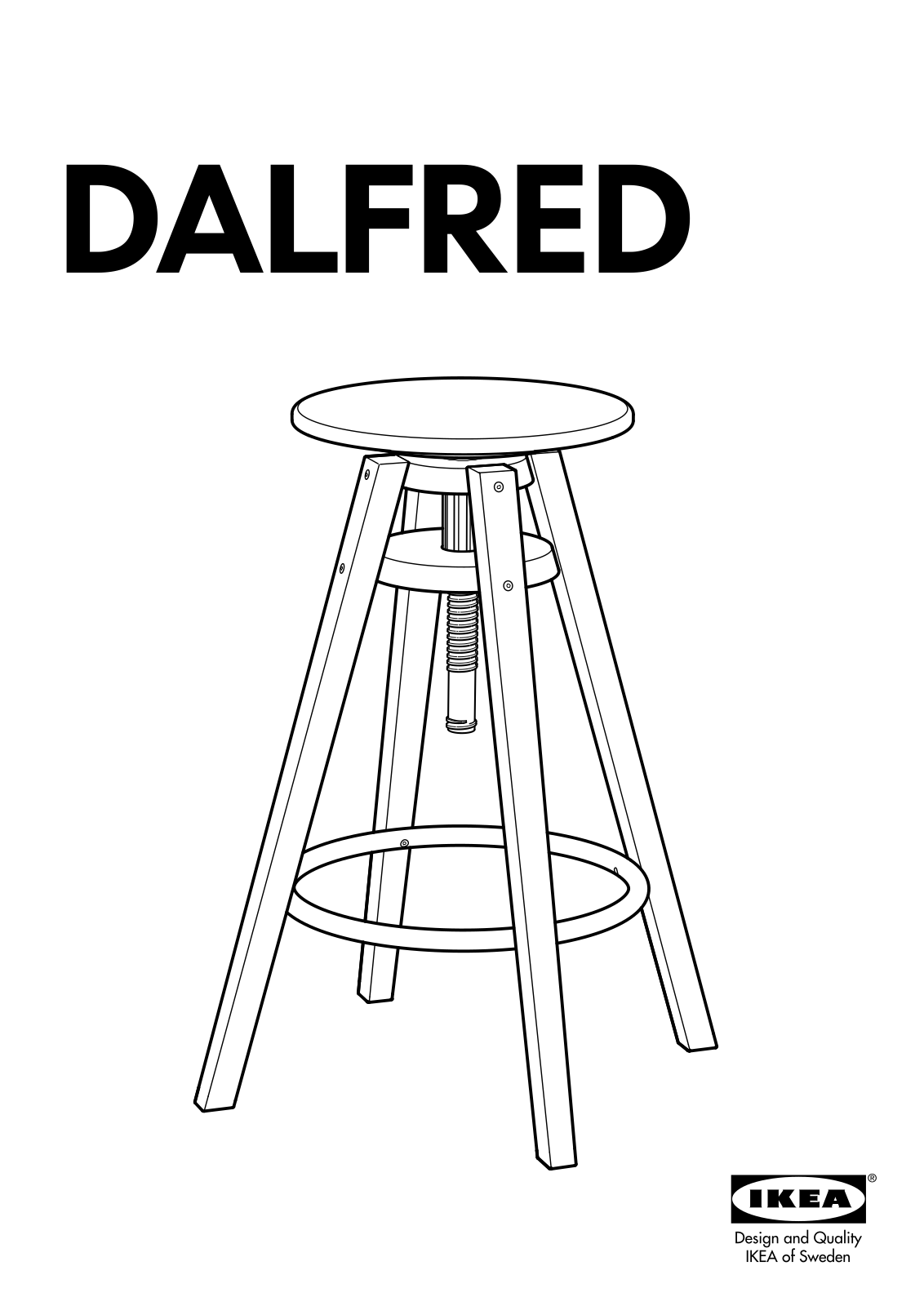 IKEA DALFRED User Manual