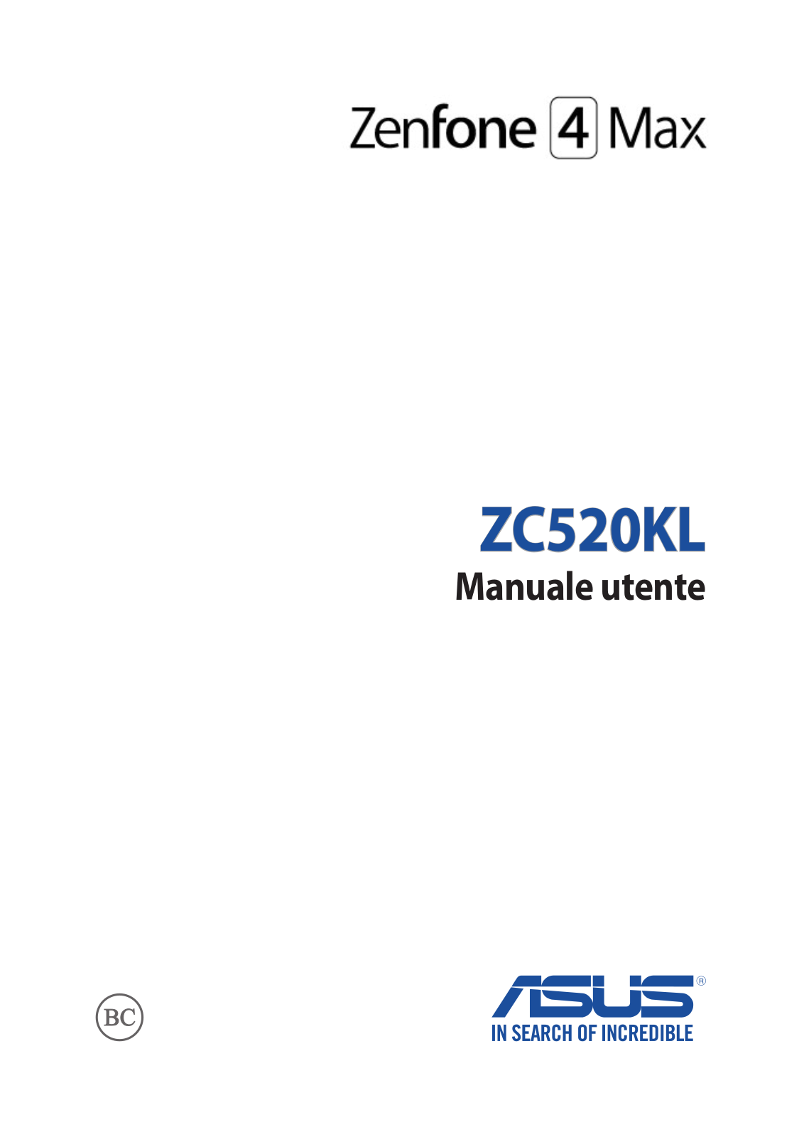 Asus ZC520KL User’s Manual