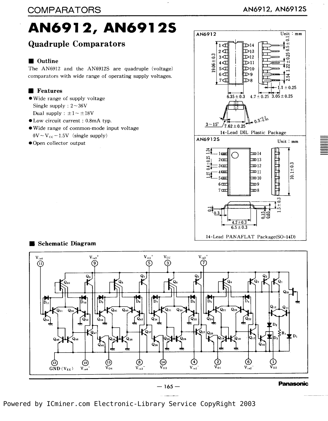 Air AN6912, AN6912S Diagram