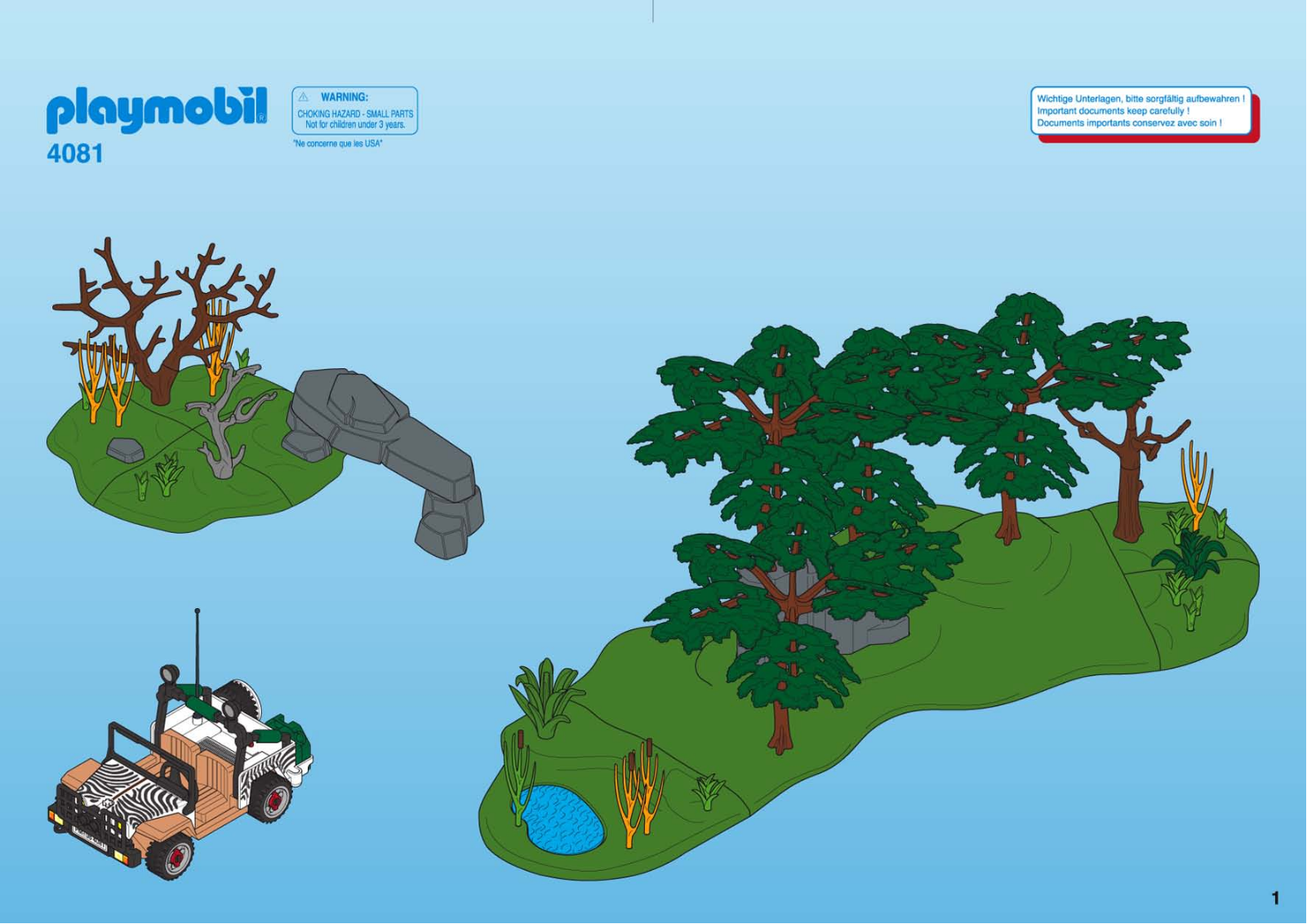 Playmobil 4081 Instructions