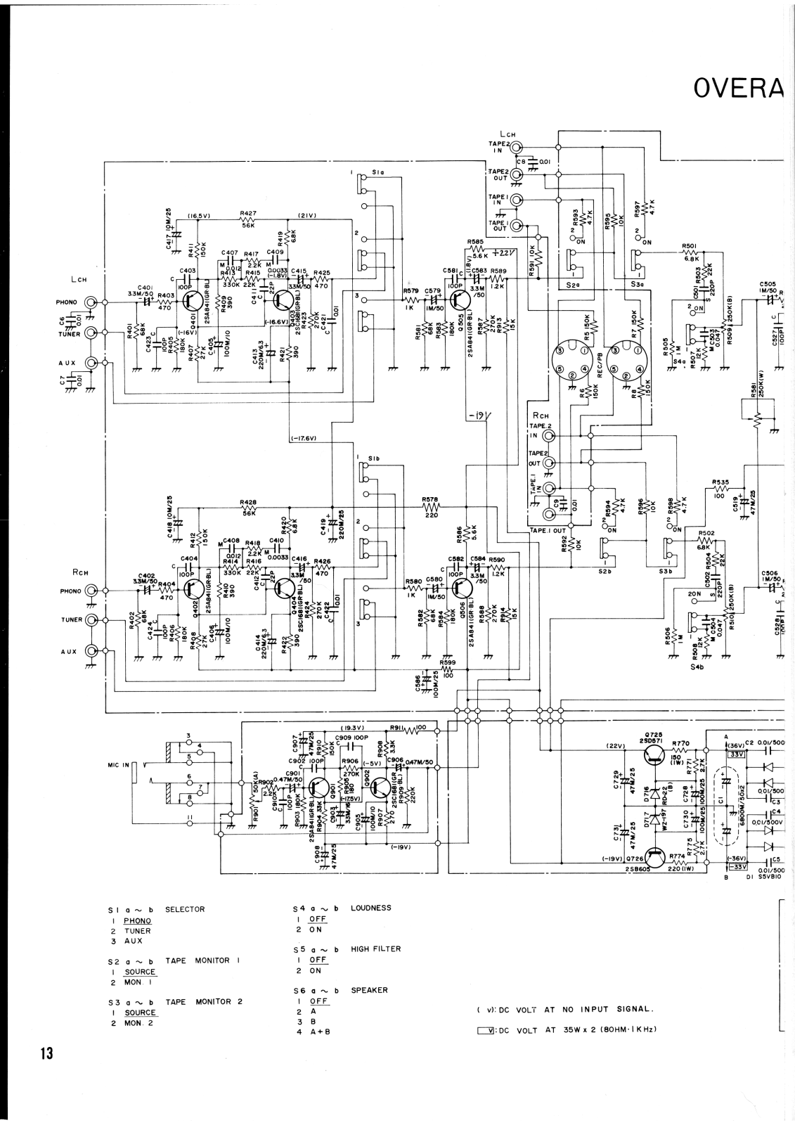 Nikko TRM-650 Schematic