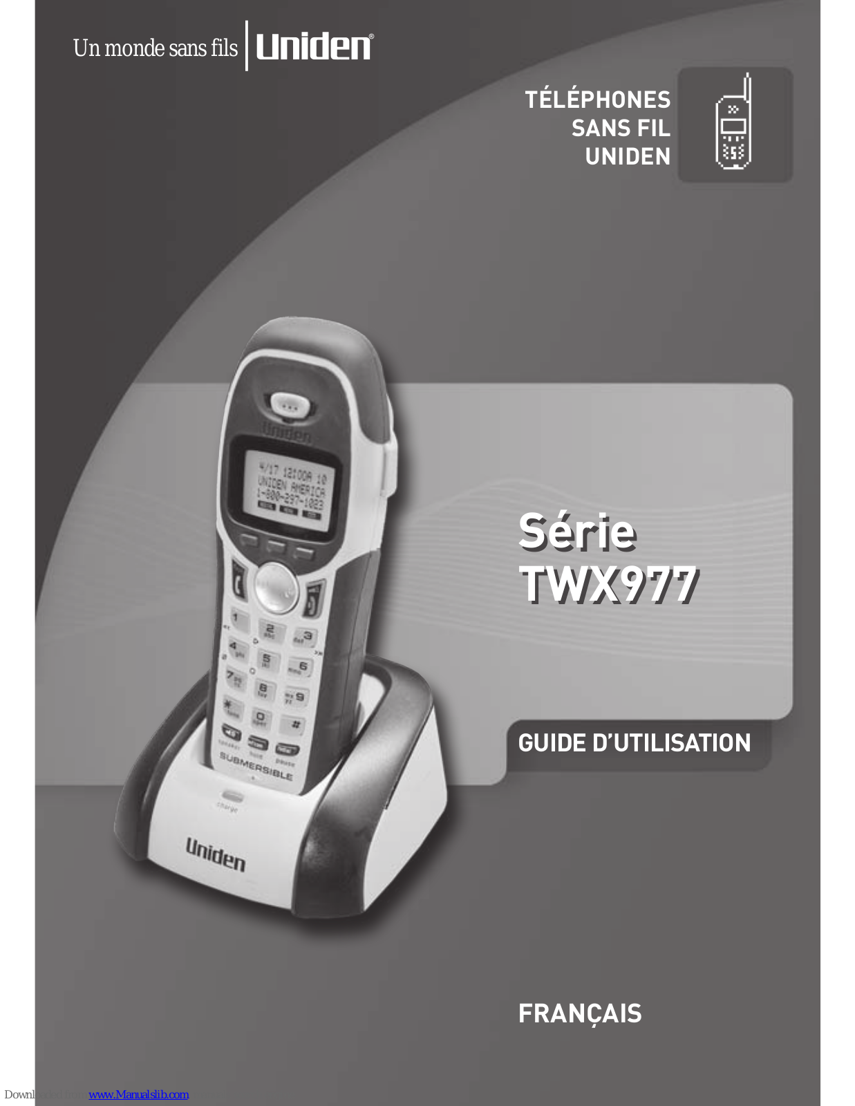 Uniden TWX977 Series User Manual