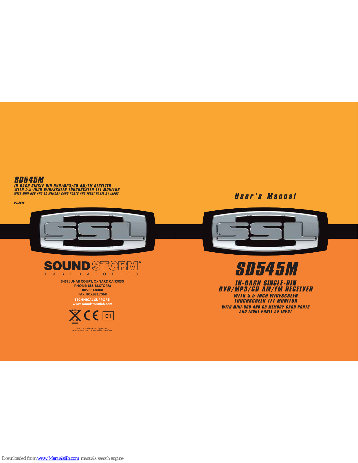 Ssl SD545M User Manual - ManualMachine.com